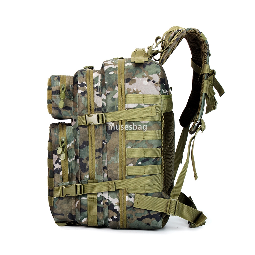 Outdoor army camouflage backpack special combat multi-functional large capacity mountaineering sports travel camping tactical backpack