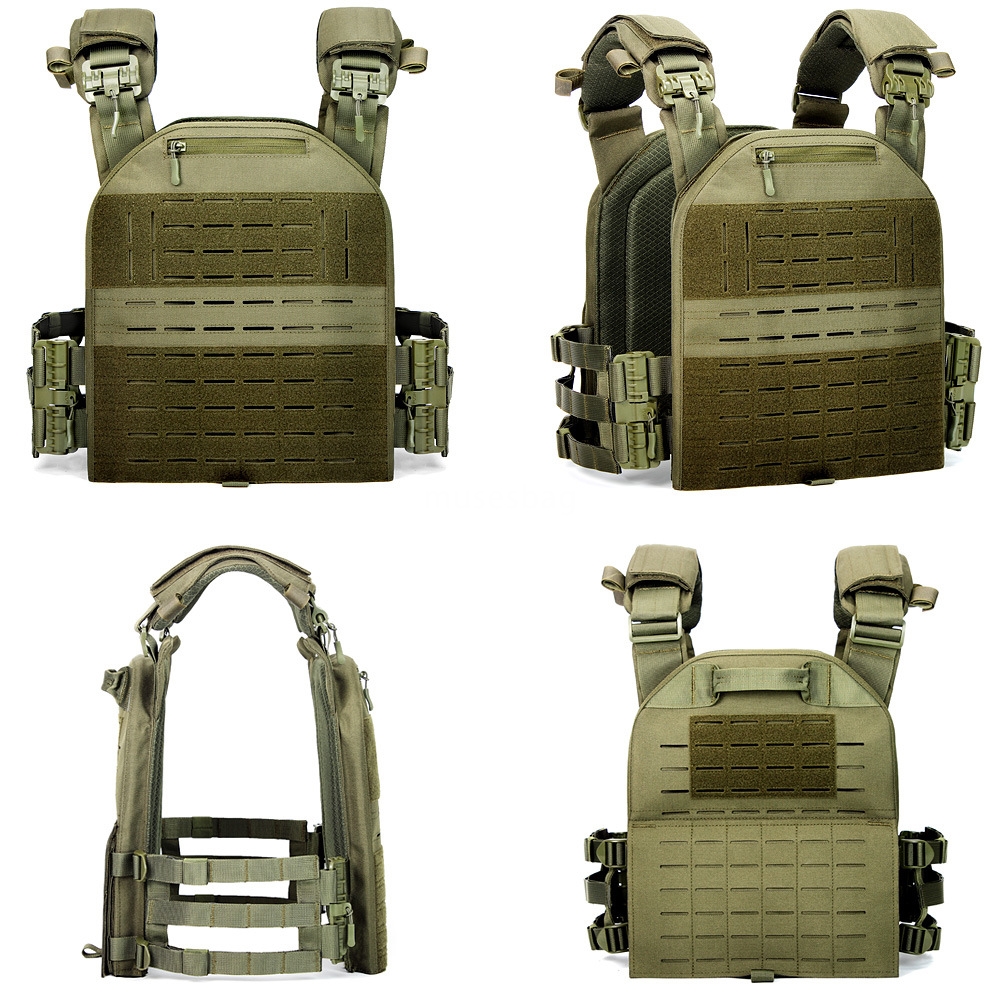 New waterproof Oxford quick-break tactical vest vest equipment combat outdoor army fan CS protective male quick-break training uniform wholesale