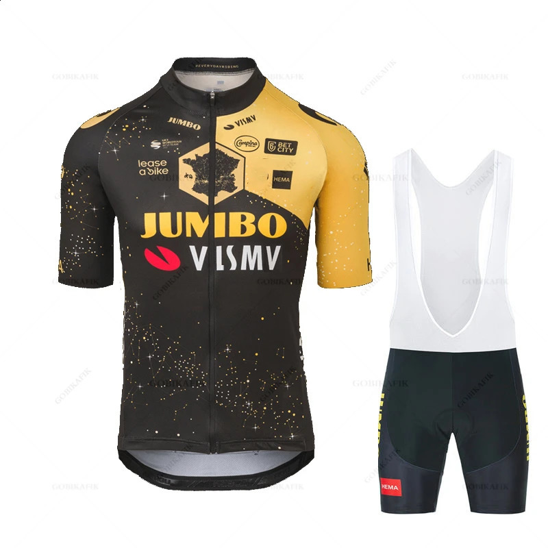Cycling Clothing Men Pro Team Short Sleeve Cycling Jersey Set Mtb Bike Uniforme Maillot Bicycle Ropa Ciclismo Hombre 240722