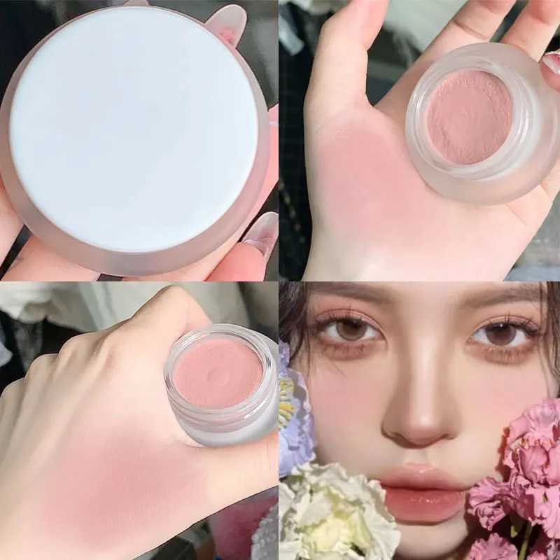 Peach B Paste Clay Nude Natural Matte Mousse Rouge Woman New Monochrome Expanded Shrink Cheek Purple EyeshadowXJ241225