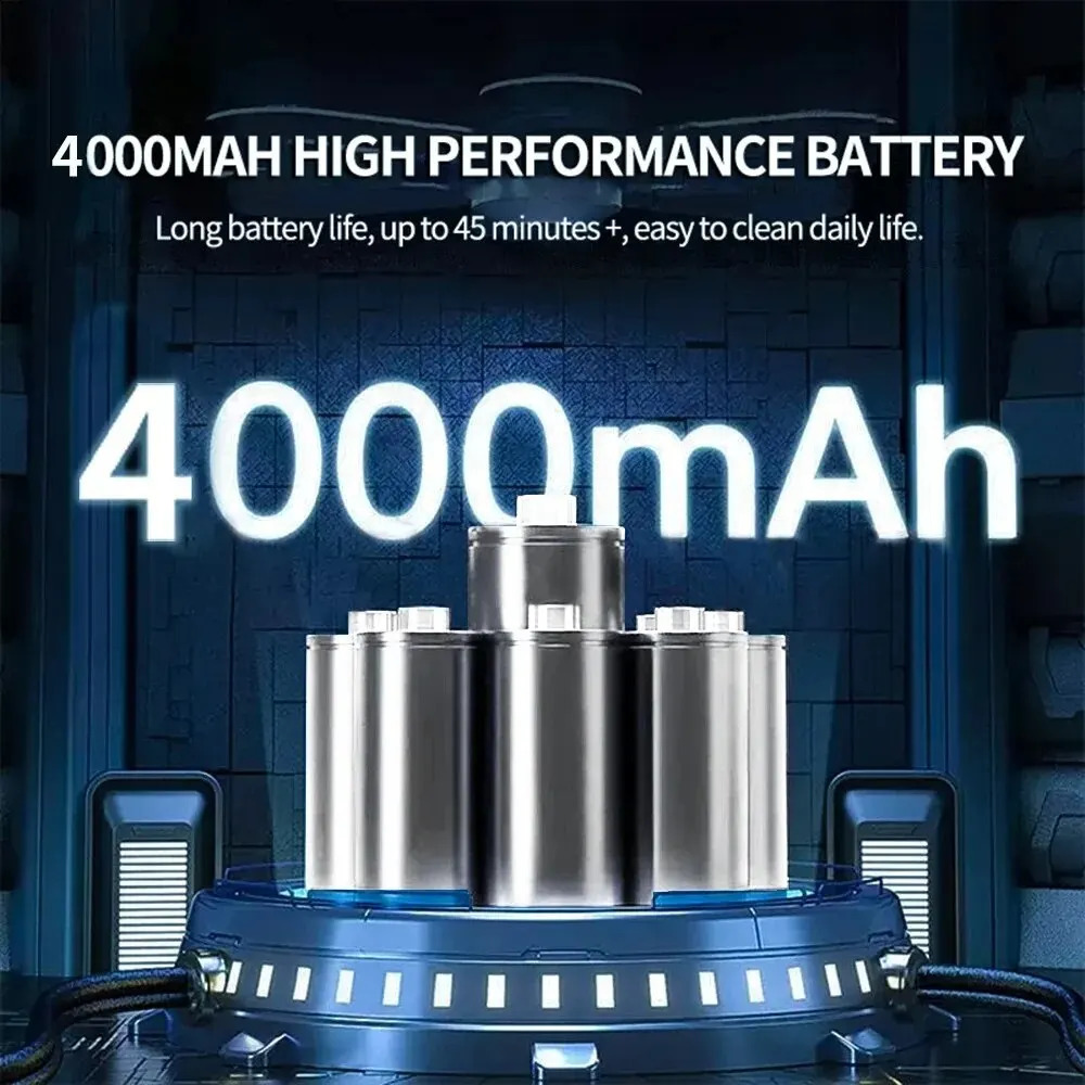 Wireless Car Vacuum Cleaner Strong Cordless Cleaner Suction Handheld Auto Vacuum Home Car Dual Use MiniVacuum Cleaner Appliance 240724