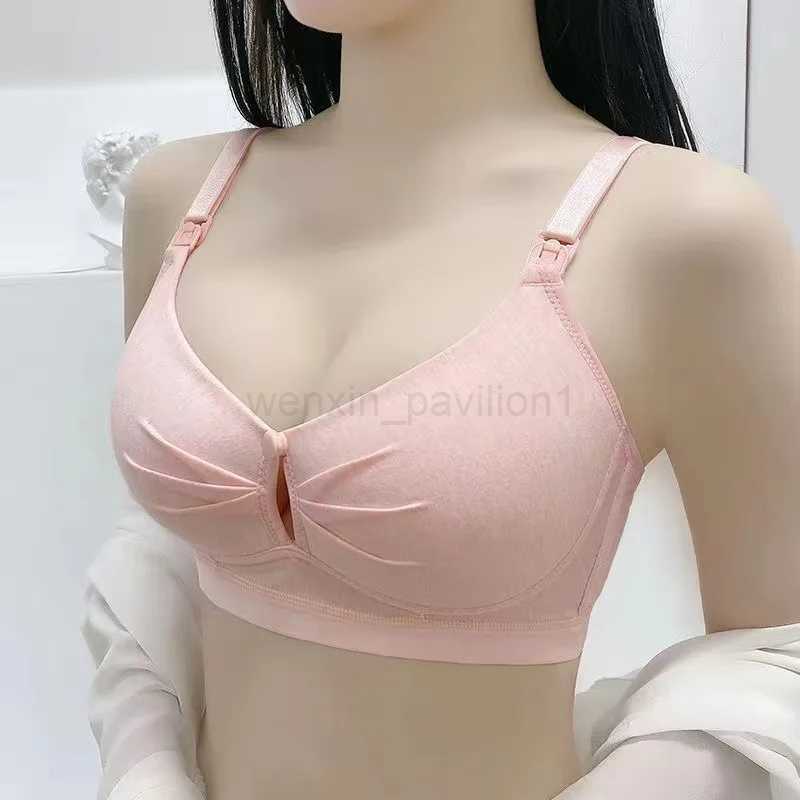 Maternity Bra for Feeding Pregnancy Women Breastfeeding Bra Nursing Underwear Clothes for Up and Down Buttons Nursing UnderwearXJ240724