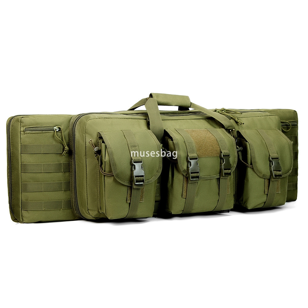New military camouflage outdoor tactical multi-functional bag long gun holster fishing gear fishing bag Carrying shoulder storage bag