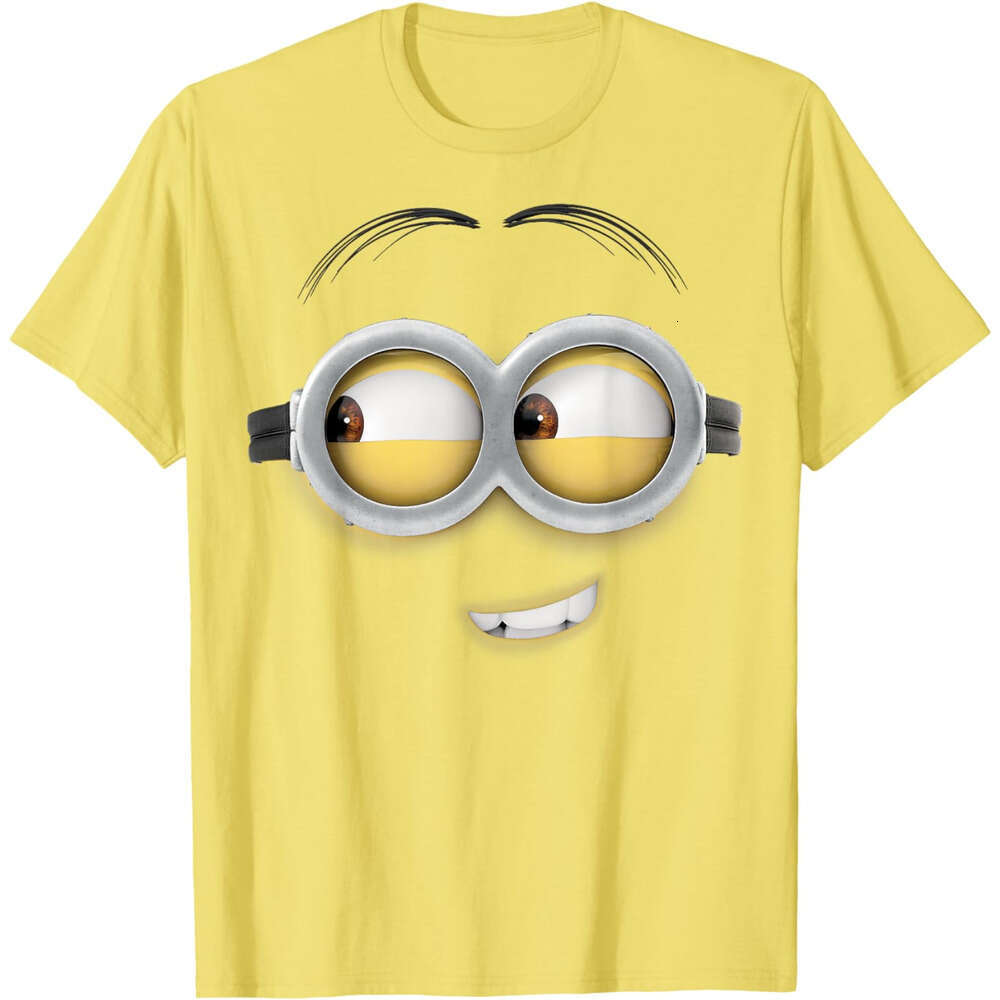 T shirts Mens Womens Lovely Cute Minions Dave Side Smile Graphic Tee girls boys T-Shirt Casual Tops Summer clothes tshirt