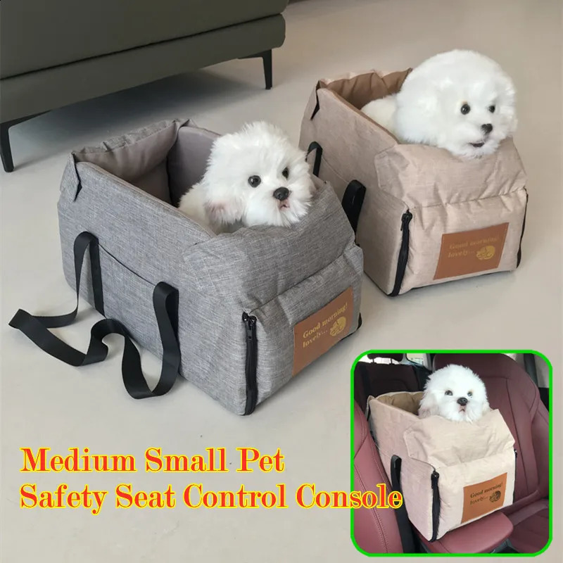 42X22X23cm Portable Pet Elevated Car Seat For Armrest for Small Cat Waterproof Dog Safety Travel Bag