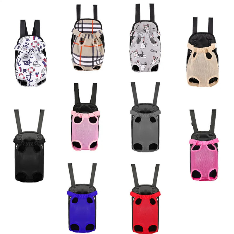 Pet Dog Backpack Mesh Camouflage Outdoor Travel Products Perros Breathable Shoulder Handle Bags for Small Gatos 240729