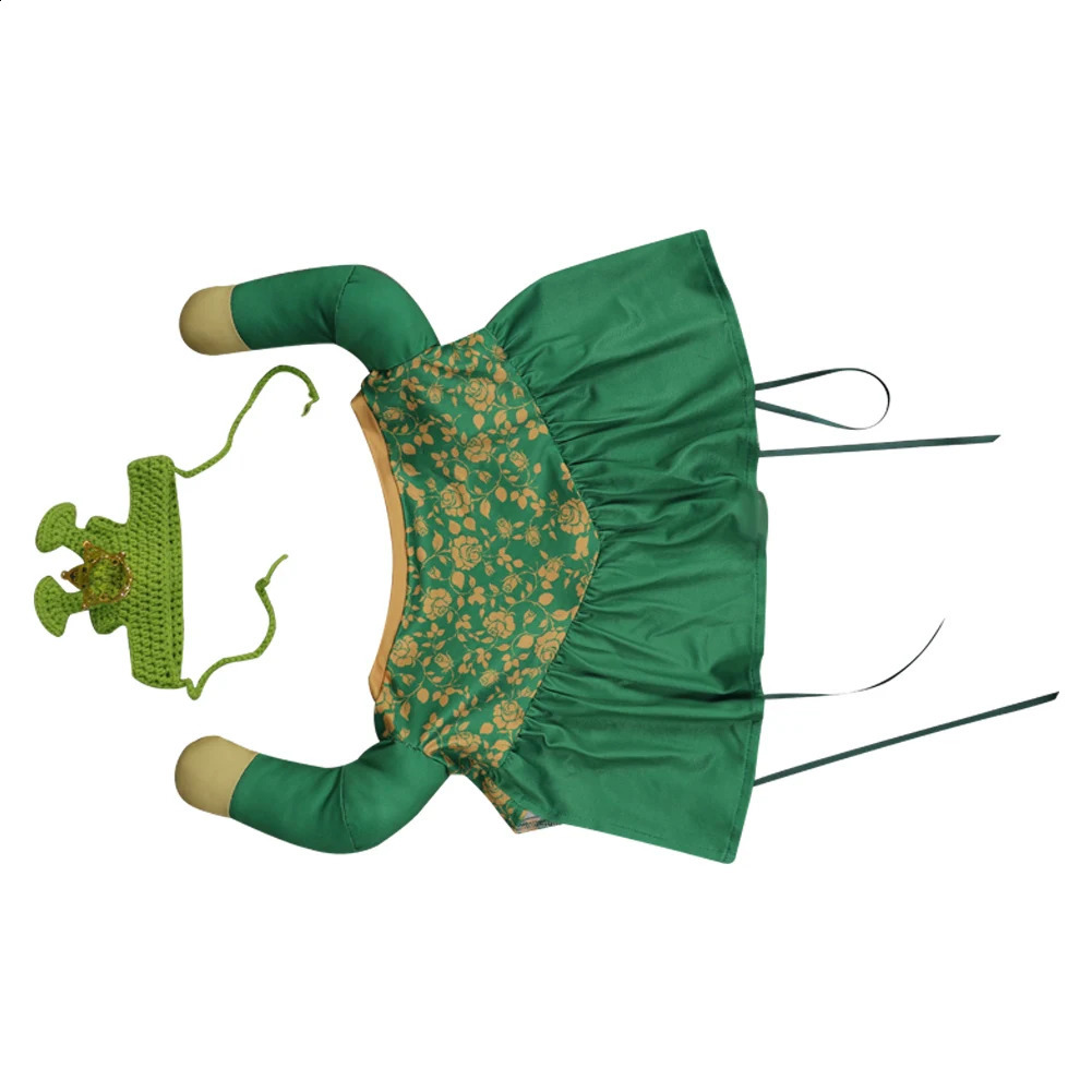 Shrek Cosplay Fiona Dog Clothes Costume Pet Dogs Clothing Outfits Halloween Carnival Party Prop For Pet Cat Dog Clothes 240723