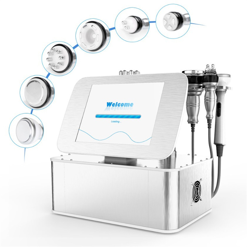 6 In 1 Portable Slim Equipment 2 0 Cavitation Ultrasonic Radio Frequency Bipolar Quadrupole Multipolar Pon Skin Care Machine