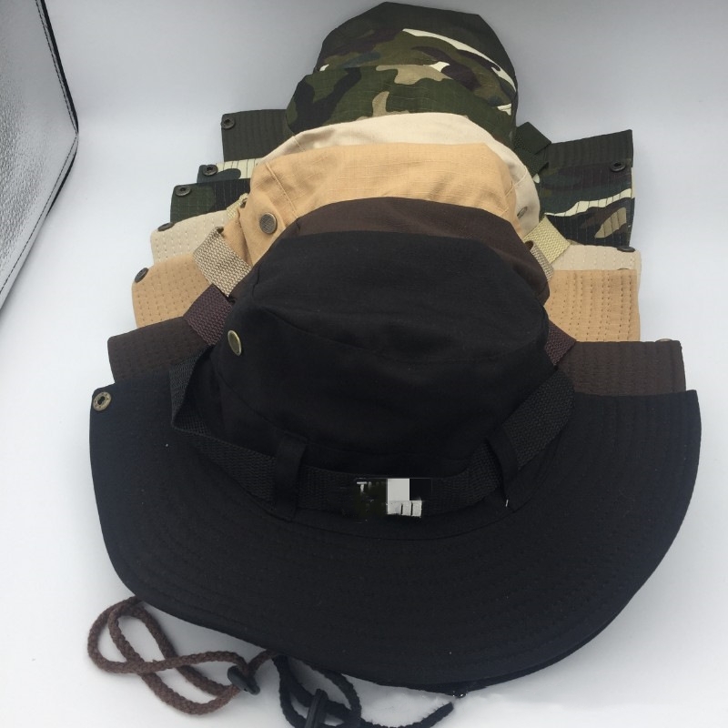 Designer Bucket Hats Summer Outdoor Visitor Fisherman Hats Men Take Head Younger Camping Visor Fishing Mountaineering Hat Jungle Sunblock Hat High Quality Hats