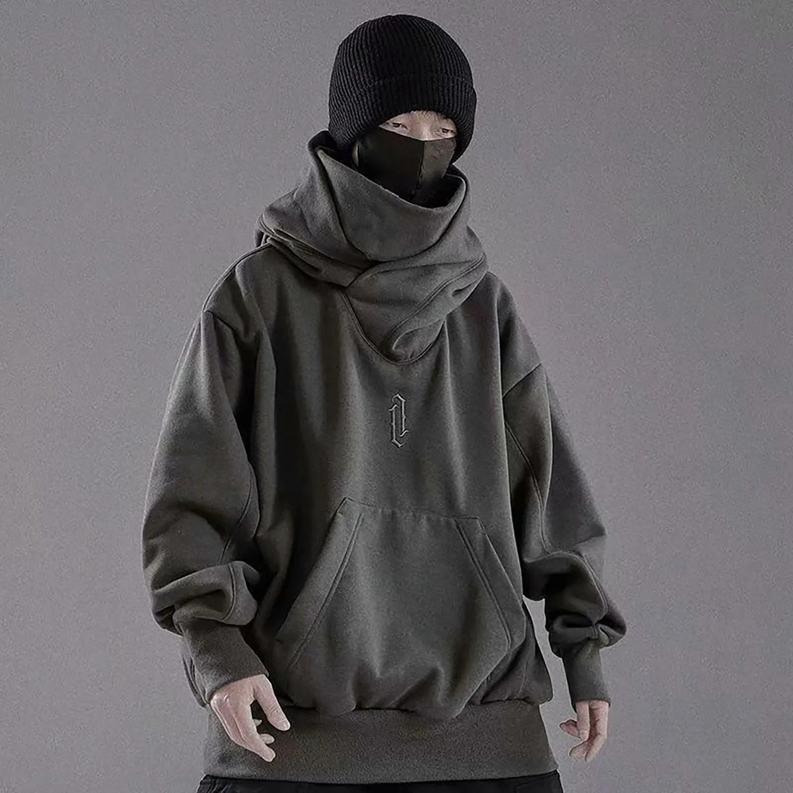 Goth Graphic Print Hoodies Men Hip Hop Oversized Hoodie Hoody Streetwear Fleece Baggy Hooded Sweatshirts Sudaderas Para Hombres y240906