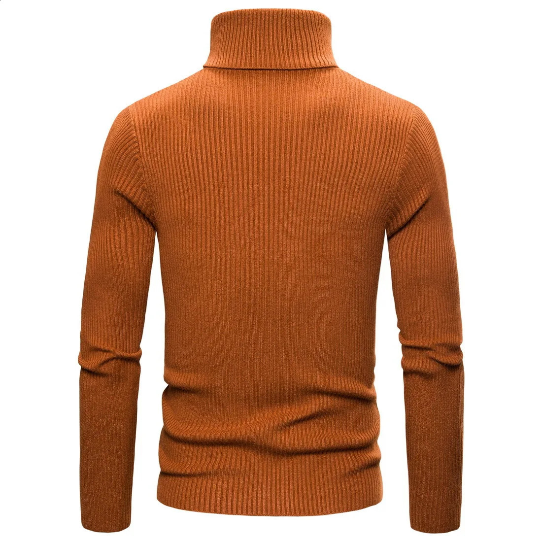 Autumn and Winter Mens Turtleneck Sweater Male Version Casual All-match Knitted Sweater 240724