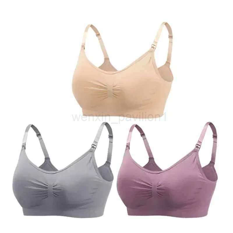 3PC/lot Maternity Nursing Bras Cotton Breastfeeding Pregnant Women Pregnancy Underwear Breast Feeding Bra Clothing LactanciaXJ240724