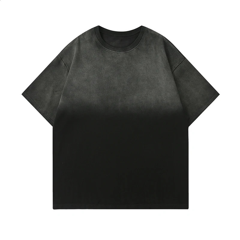 NXXTRESS Acid Washed to Make Old Tie Dye T Shirt Man Vintage Cotton T shirts Streetwear Soft Tees Girl Loose Short Sleeve Tops 240724