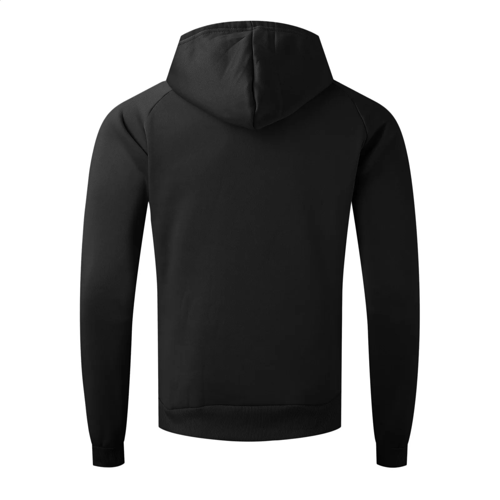 Mens Turtleneck Hoodie Solid Color Loose Casual Sweatshirt American Style Hip Hop Street y2k Pullover Sweater Warm Hooded Tops y240906