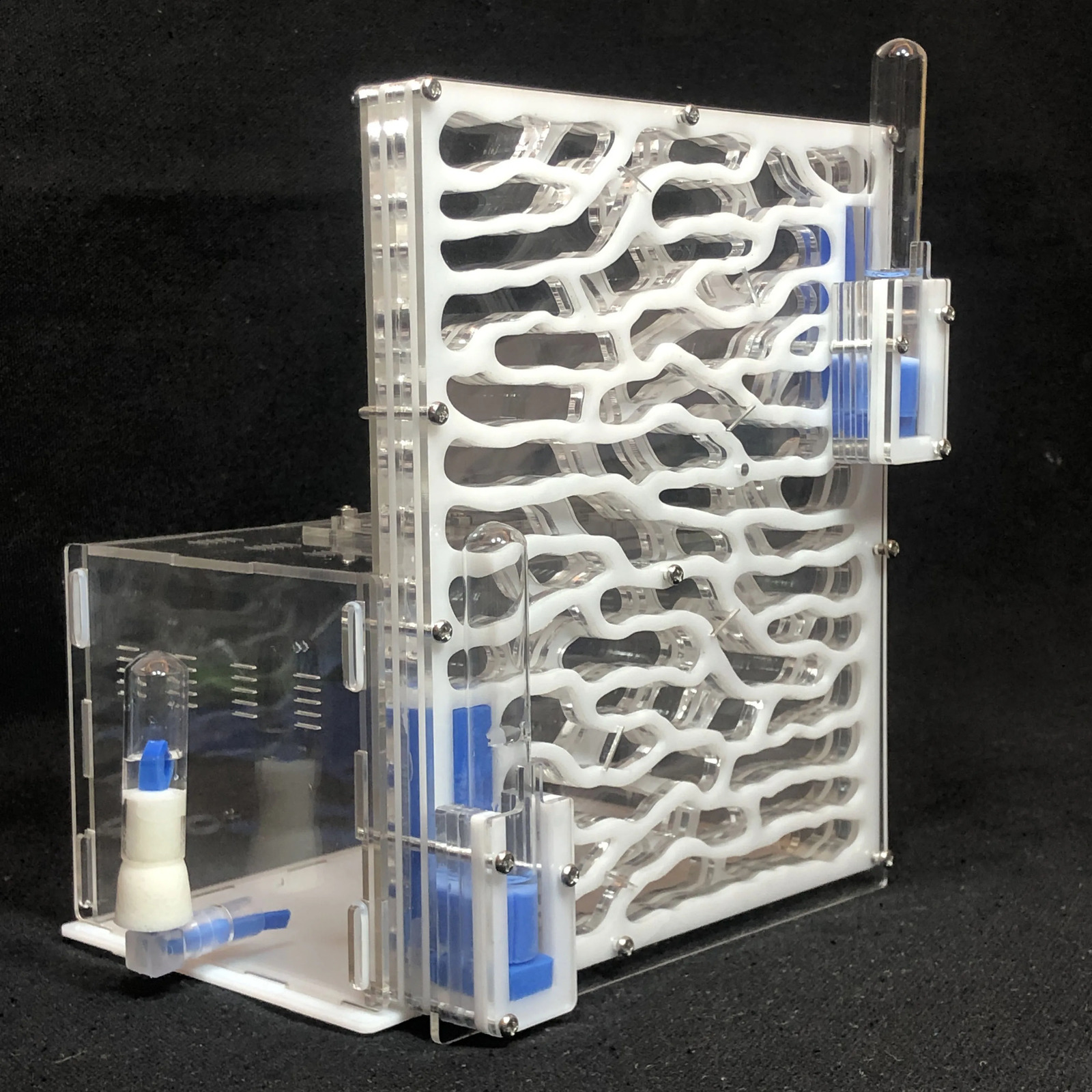 DIY Large Acrylic Ant Farm with Feeding Area Big Ants House Ant Nest Villa Insect Pet Anthill Workshop 6 Layers 19.5*15*22cm 240724