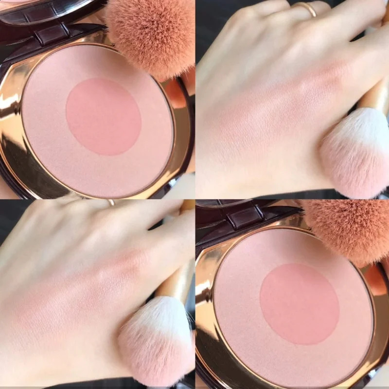 Two-Color Blush Enhance Contour Complexion Cheek Color Gentle Milk Tea Color Waterproof Makeu Cosmetics 240719