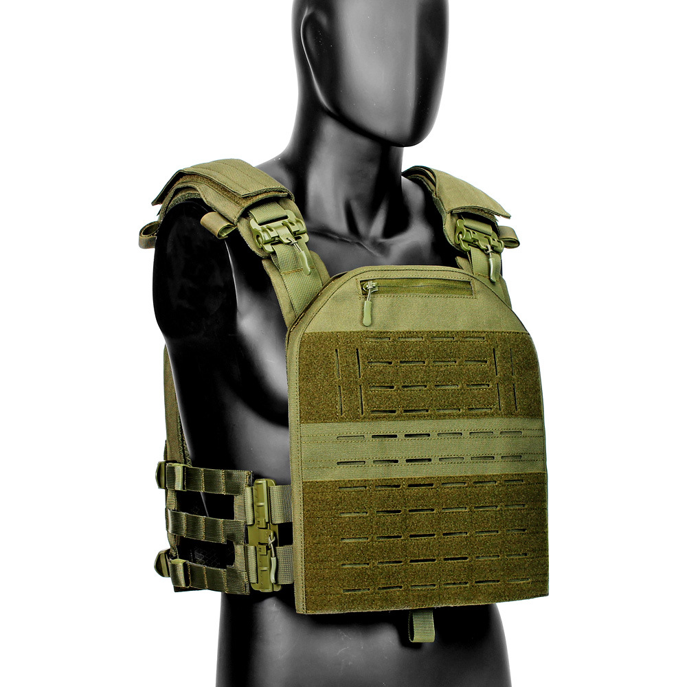 New waterproof Oxford quick-break tactical vest vest equipment combat outdoor army fan CS protective male quick-break training uniform wholesale