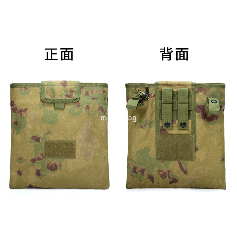 New outdoor tactical bag portable military camouflage storage debris recycling bag molle accessory bag sports camping