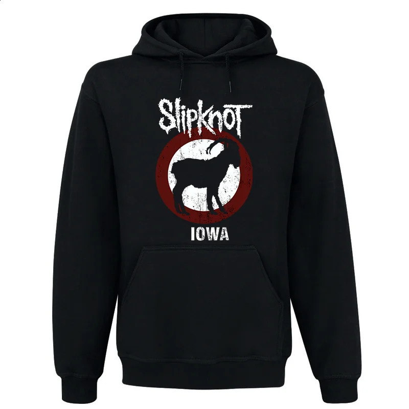 Mens Fashion Hoodie Slipknos Heavy Metal Y2k Retro Hip Hop Harajuku Street Clothing Oversized Sweatshirt 240722