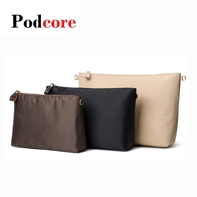 Purse Insert Organizer Nylon Large Tote Bag Organizer Insert Handbag Womens Handbag Organizers Neceser Maquillaje Mujer 240724