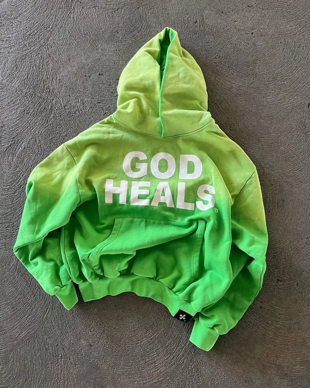 Vintage Streetwear God heals Painting Printed Oversized Street Hoodies Women Sweatshirt Harajuku Y2k Tops Men Clothing 240725 - view 7