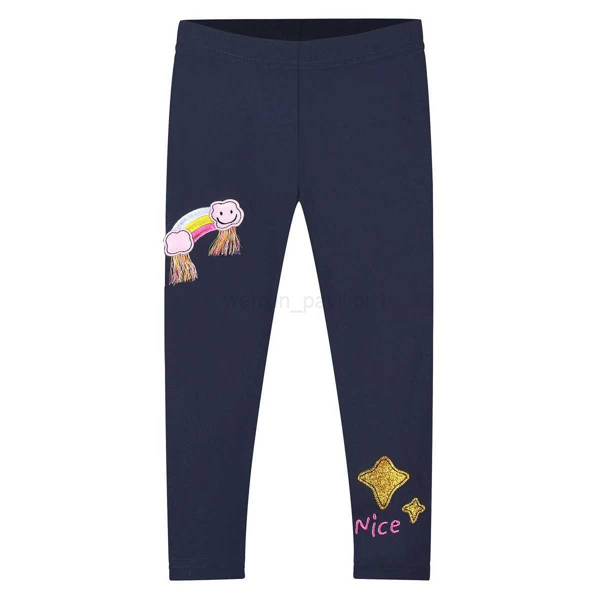 Little maven 2023 Baby Girls Lovely Leggings Cotton Soft and Comfort Pants for Girls Kids Casual Clothes Spring and AutumnXJ240725