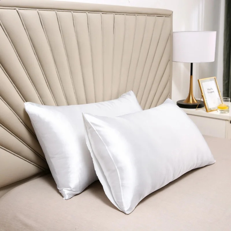 100% Natural Mulberry Silk Pillow Case Real Silk Protect Hair Skin Pillowcase Any Size Customized Bedding Pillow Cases Cover 240725