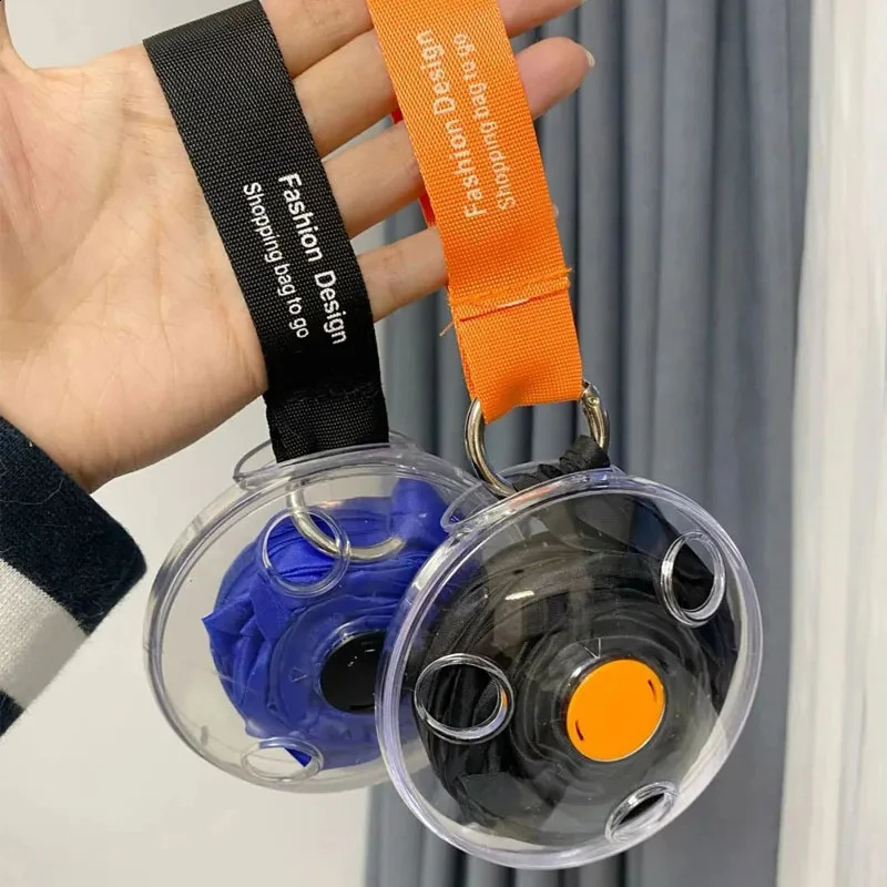 Foldable Reusable Eco-friendly Bag Polyester Handbag Portable Shoulder Supermarket Shopping Storage Grocery Bags 240724