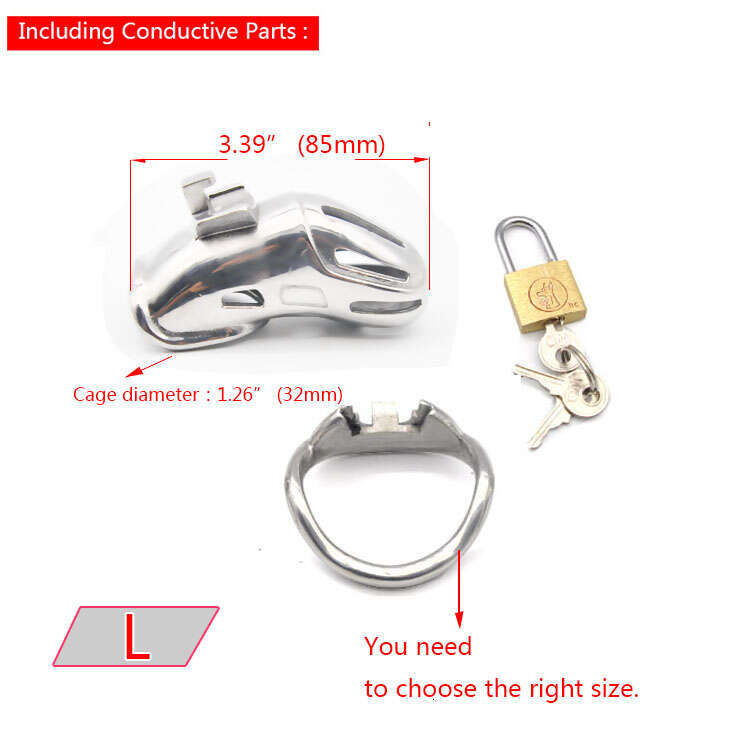 Bird Chaste New Design 316 Stainless Steel Male Chastity Device Cock Ring Penis Ring Adult Sex Toys Penis Ring A370-SS