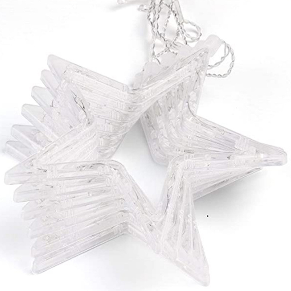 LED Solar Star Light String Outdoor Waterproof Holiday Yard Decoration Colorful Light String