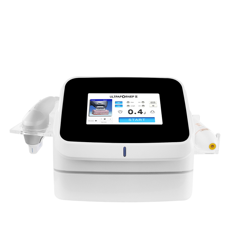 2025 New Portable HIFU Ultrasound Skin Resurfacing Smas Fascia Wrinkle Removal Anti-aging Skin Rejuvenation 2 Handles HIFU Beauty Instrument