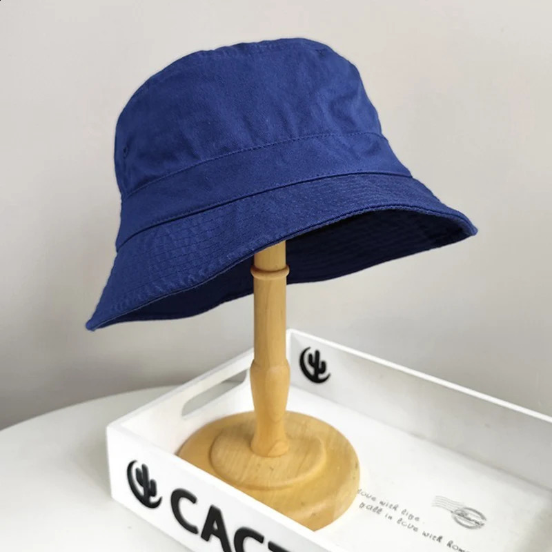 Big Head XXL 63cm Mens Bucket Hat Pure Cotton Panama Plus Size Hip Hop Fisherman Hat Korean Mens 63cm Sun Hat 240710