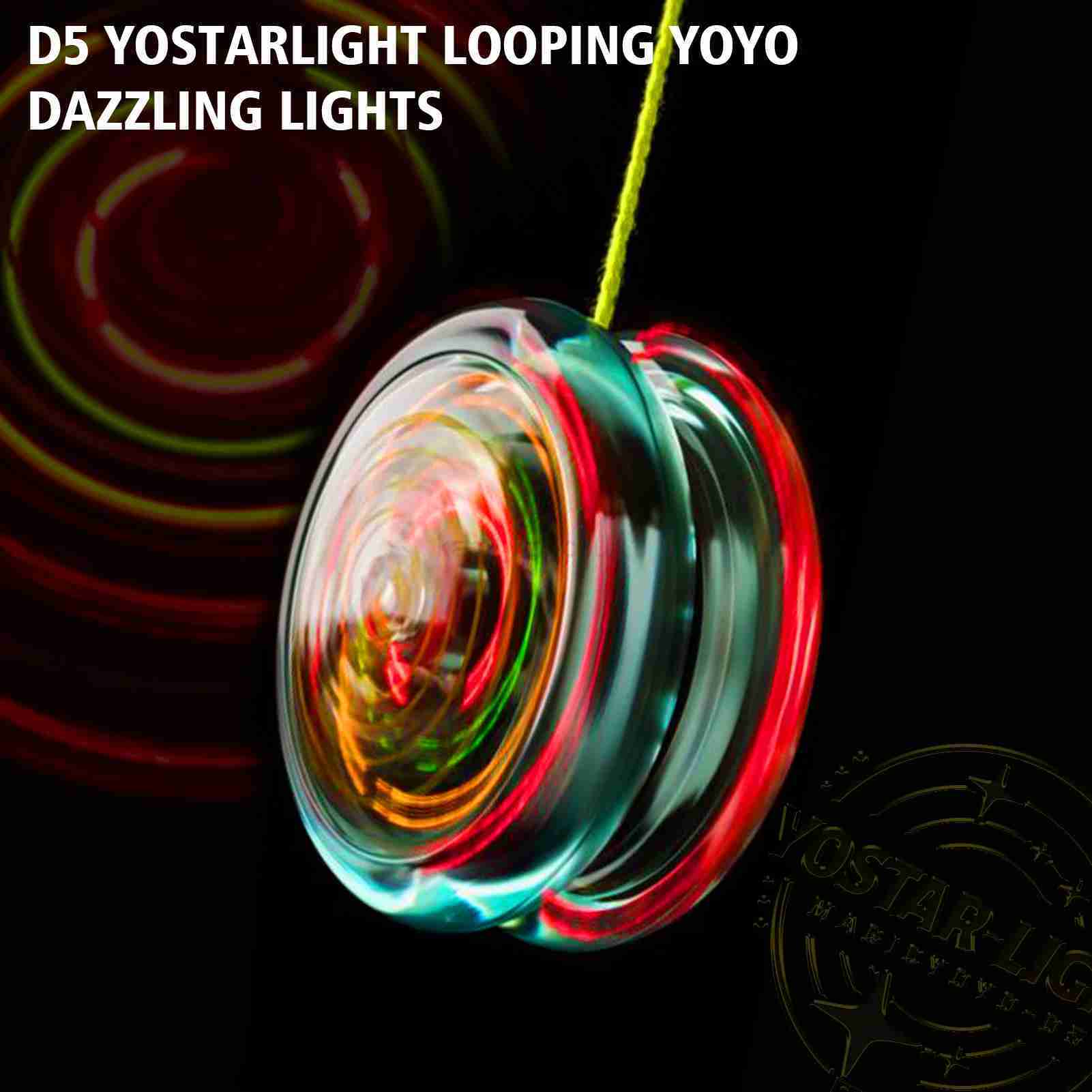 MAGICYOYO D5 LED Light Up Yoyo Responsive Yoyo For Beginners Professional Yo For Kids Easy ToM240725