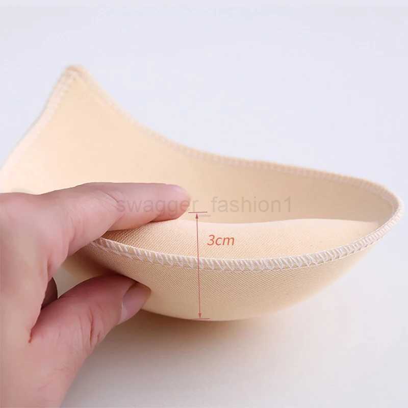 2-1Pair Spong Bra Pads Set Bikini Chest Cup Push Up Insert Foam Pads for Women Swimsuit Padding Removeable Enhancer AccessoriesB240725