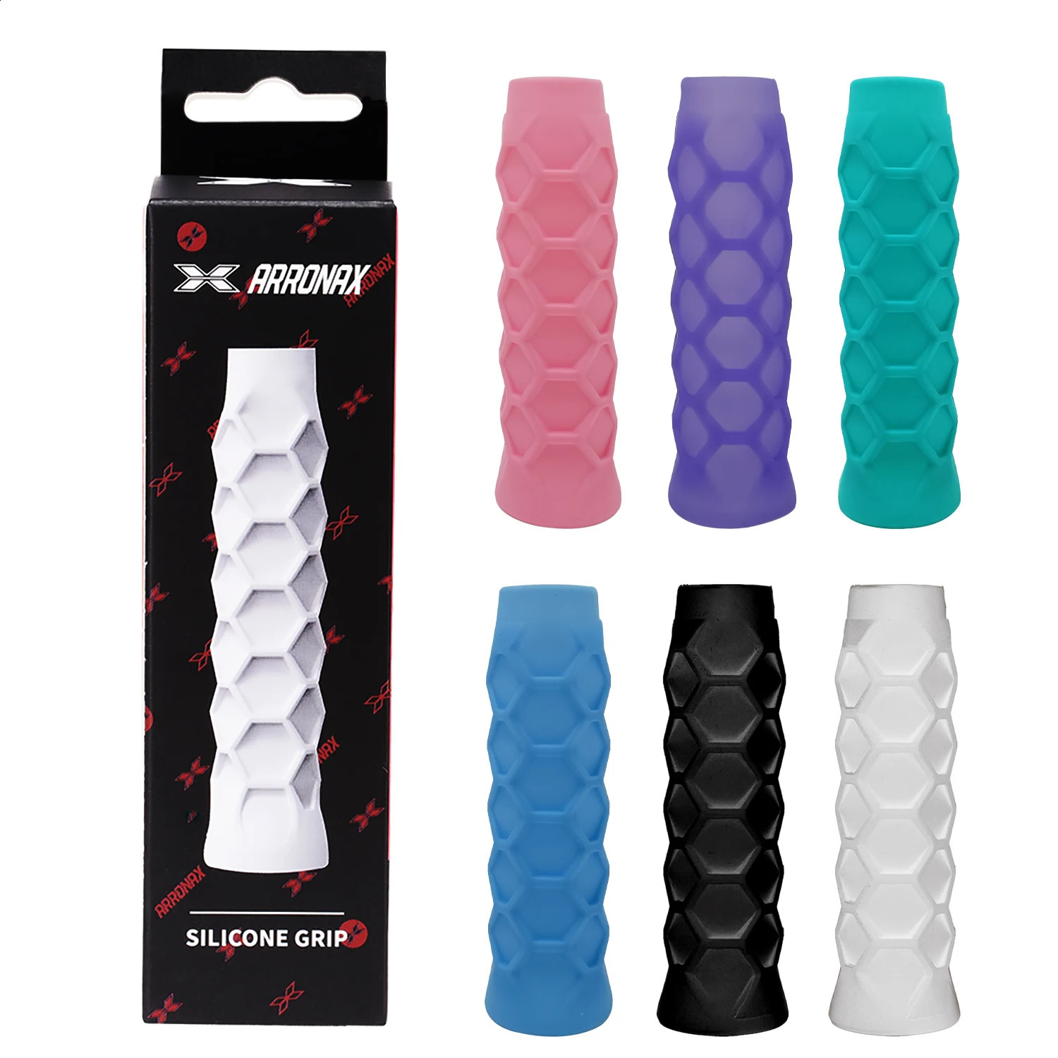ARRONAX Silicone Undergrip For Padel Pickleball Tour Grip Beach Tennis Racket Badminton with Box 2024 240715