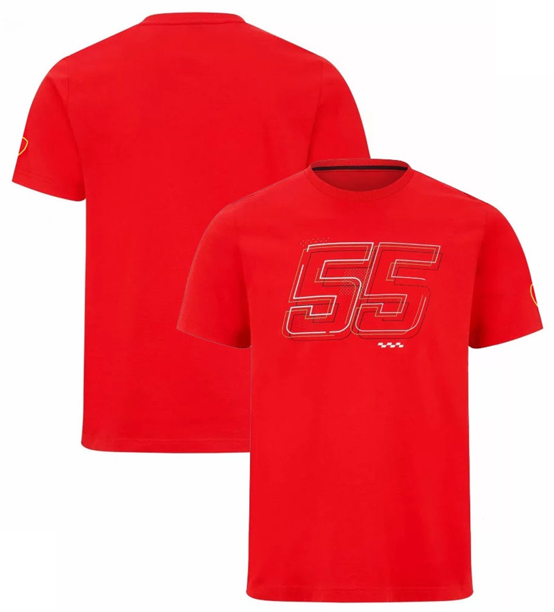 F1 T-shirt Formula 1 Team Uniform Short Sleeve Racing Jersey Summer Quick Dry Casual Fans T-shirts Men Women Fashion Round Collar T Shirt fr