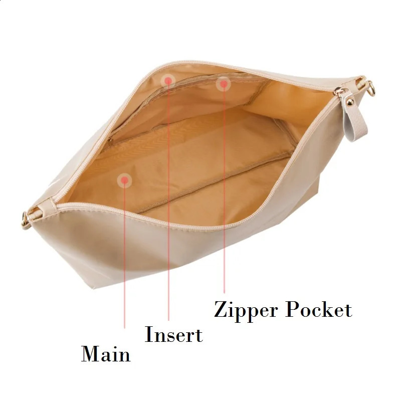 Purse Insert Organizer Nylon Large Tote Bag Organizer Insert Handbag Womens Handbag Organizers Neceser Maquillaje Mujer 240724