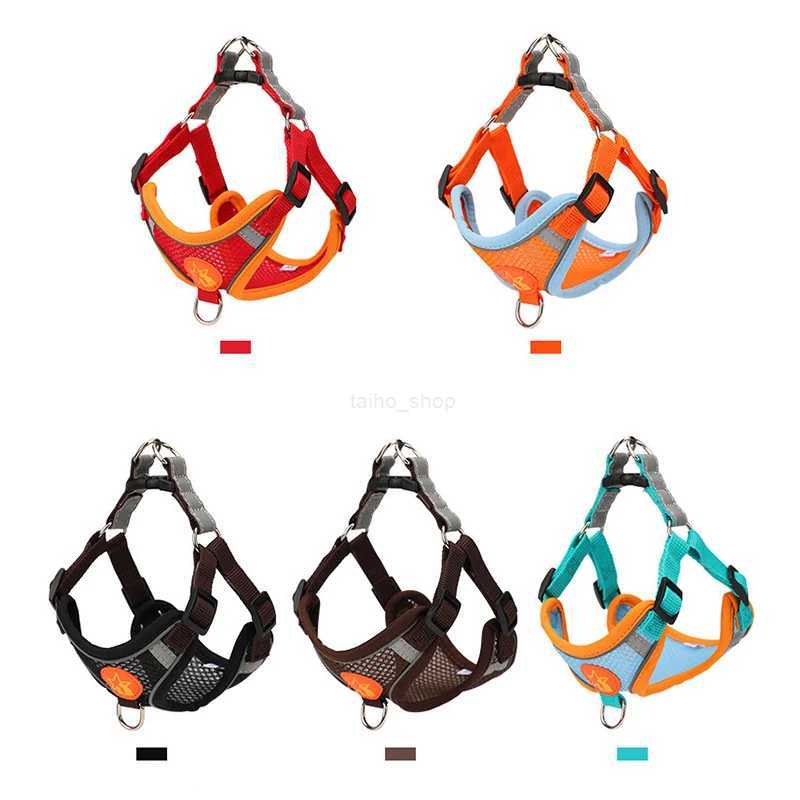 Chest Harness Pet Supplies Accessories Pet Chest Strap Braces Cat Dog Vest Breathable Reflective Walk Dog Chest Back Rope CollarL240725