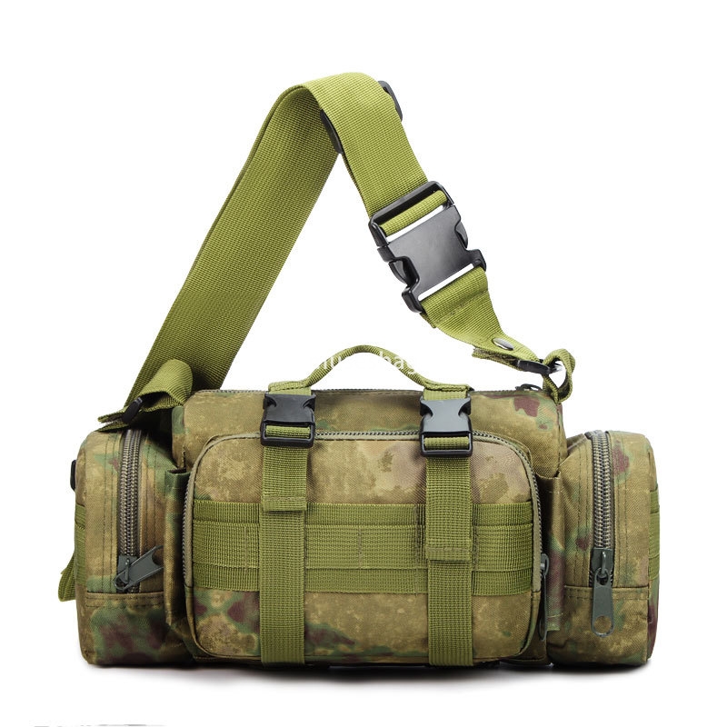 Camo Outdoor 3P crossbody Fanny Pack Handbag Casual Sports Tactical bag Single shoulder camera backpackCamera backpack
