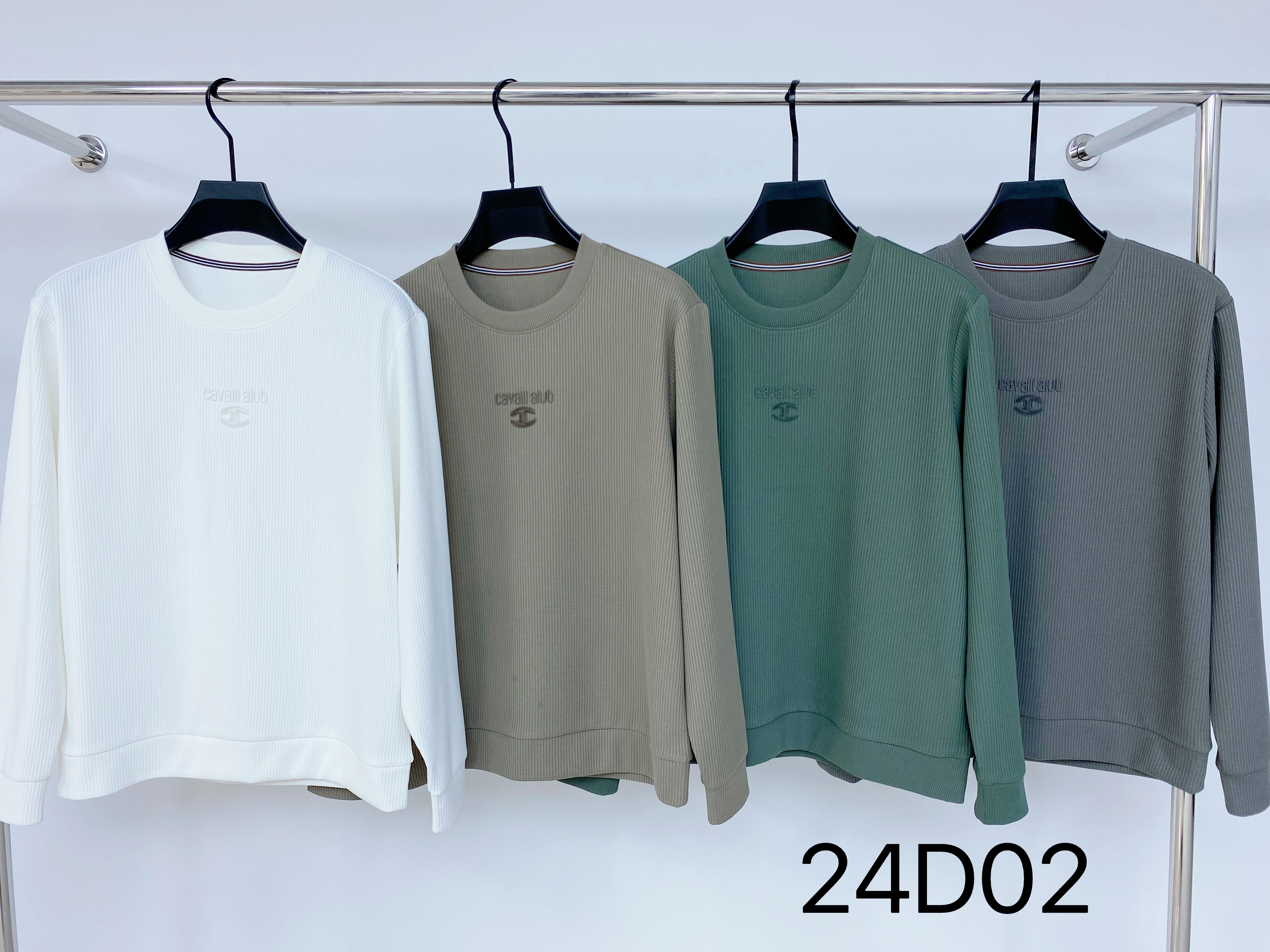 Trendy hoodie men's round neck shoulder top 24D02
