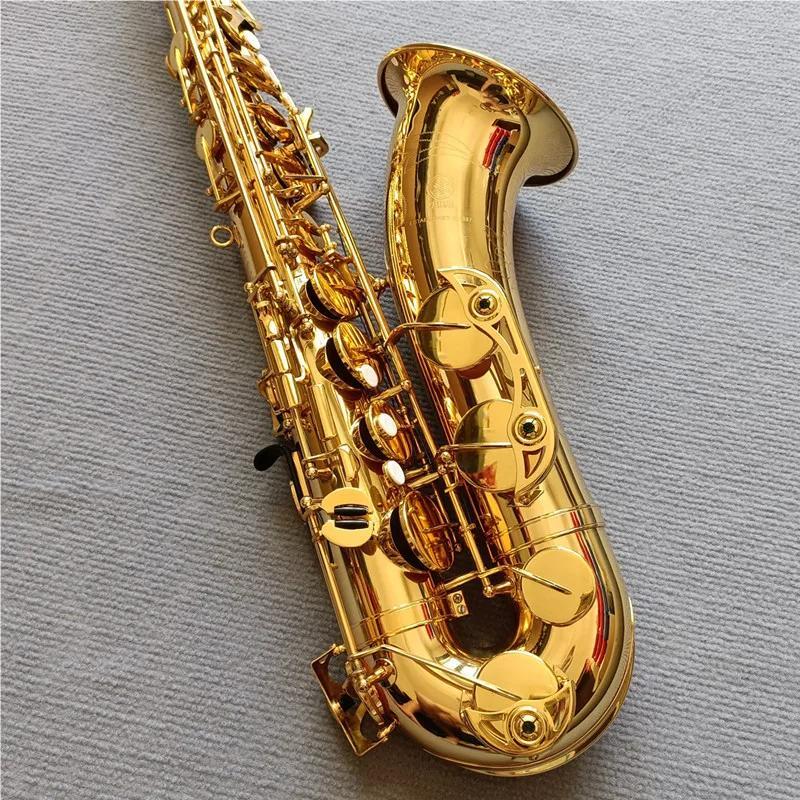 2024 Brand New Japanese brands Tenor YTS-62 Tenor Saxophone Gold Musical instrument in Bb Flat Professional grade playing