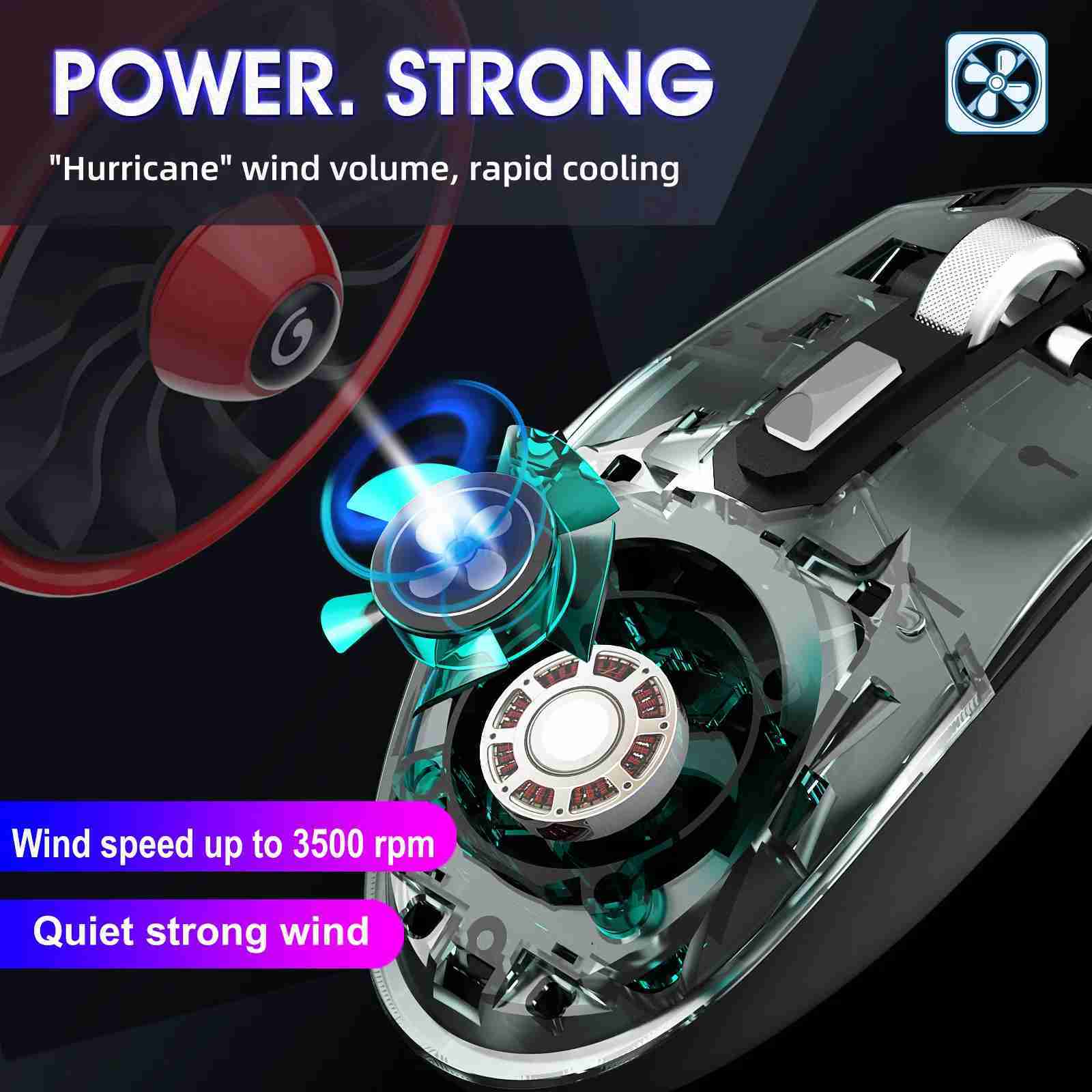 HXSJ J400 New Fan Mouse Macro Programming Wired Hole Game Mouse 8000dpi Adjustable Hand Sweat-proof DesignM240725