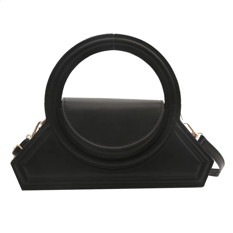 2024 Spring Womens Personalized Handbag Unique Solid Color Shoulder Bag Ins Messenger Bag Mini Square Womens Handbag 240923