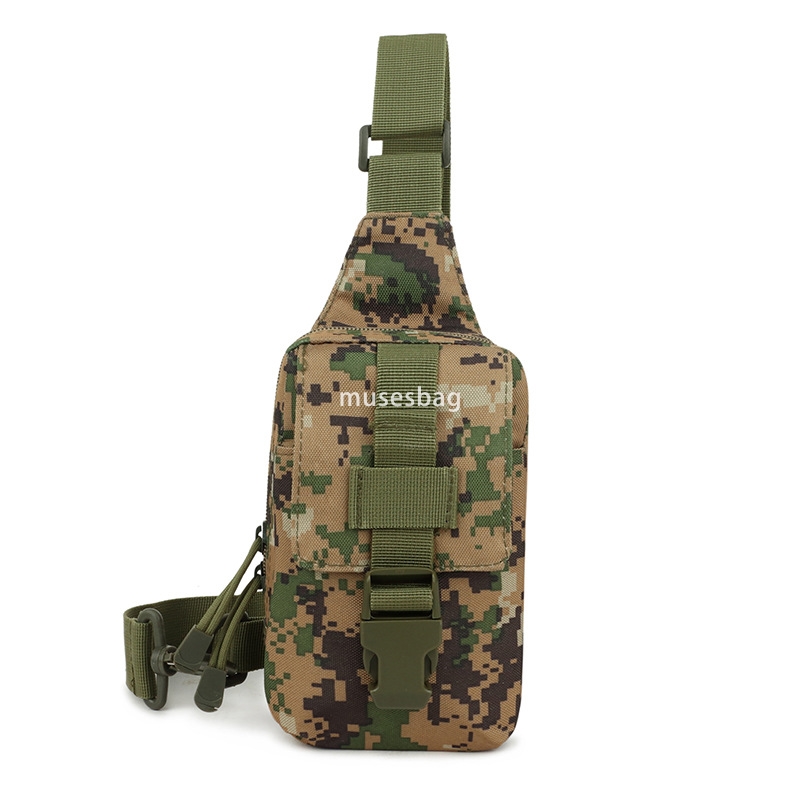 Slant bag single shoulder camo chest bag outdoor leisure sports bag riding mountaineering EDC bag manufacturers