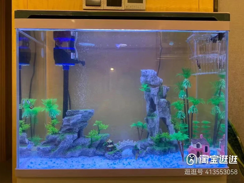 Plant rockery multi-style aquarium decorations fish tank decoration and landscaping decorative aquarium accessories 240724