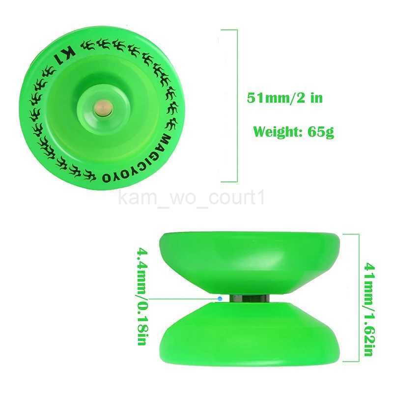 MAGICYOYO Responsive Yoyo K1-Plus With Yoyo Sack + 5 Strings And Yo-Yo Glove Gif M240725 - view 7