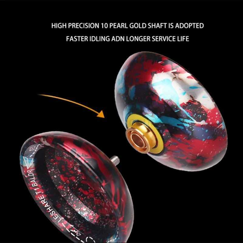 LESHARE High Precision YOYO Magic Yoyo Ball with Metal Mixing Sleep Professional Gravity Yo-Yo Toy for Kids M240725