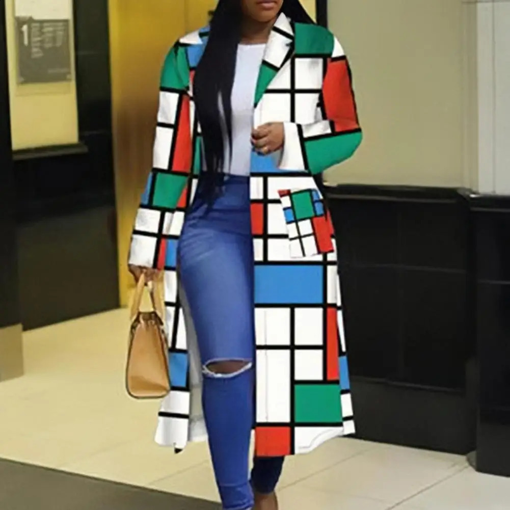African Clothes for Women Spring African Women Long Sleeve Printing Plus Sie Long Shirt Dress S-5XL 240725