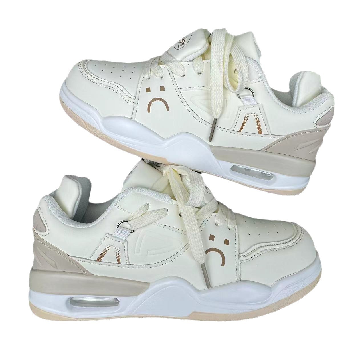 Men's and women's fresh and sweet thick soled casual shoes