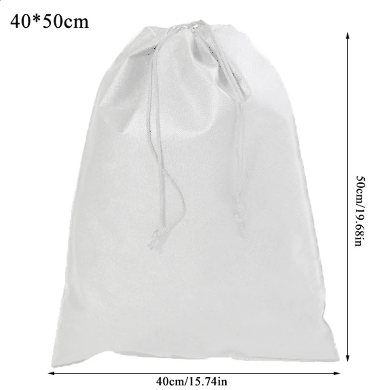 Portable practical shoe bag travel storage dust ction nonwoven fabric gift protection 240724ZYl